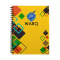 Tick WARQ Spiral Notebook Yellow 200 Pages / Spiral Notebook / Spiral Register /Spiral Notebooks For University / for Boys / For Girls. 