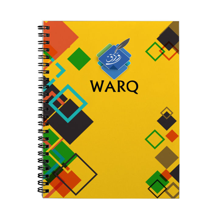 Tick WARQ Spiral Notebook Yellow 200 Pages / Spiral Notebook / Spiral Register /Spiral Notebooks For University / for Boys / For Girls