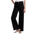 Jet Black High Waist Wide Leg Jeans For Girls And Women's | Baggy jeans. 