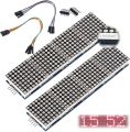 Max7219 Dot Matrix Module Microcontroller 4 In One Screen With wires. 