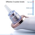Blackhead Remover Pore Vacuum Electric Pore Cleanser USB Rechargeable Face Cleaner Skin Glow Electric Cleanser. 