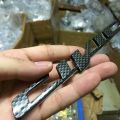 Carbon Fiber CIVIC Logo Car Side Car Car Emblem Sticker Honda. 