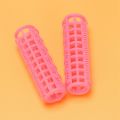 LKPCIGCXM 36 Pcs Pink Plastic DIY Hair Styling Roller Curlers Clips. 