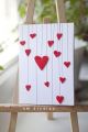 3D Handmade  Hearts Valentine card , happy birthday day, miss you, i love you, Christmas, new year, school, college, university festivities, wedding, marriage, engagement, office party cards, bridal shower, engagement ceremony, baby shower,. 