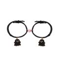 Ghost Magnetic Bracelet – 2pcs/pair Adjustable Couple Bracelet Ghost Charm Pendant friendship for girl & woman. 