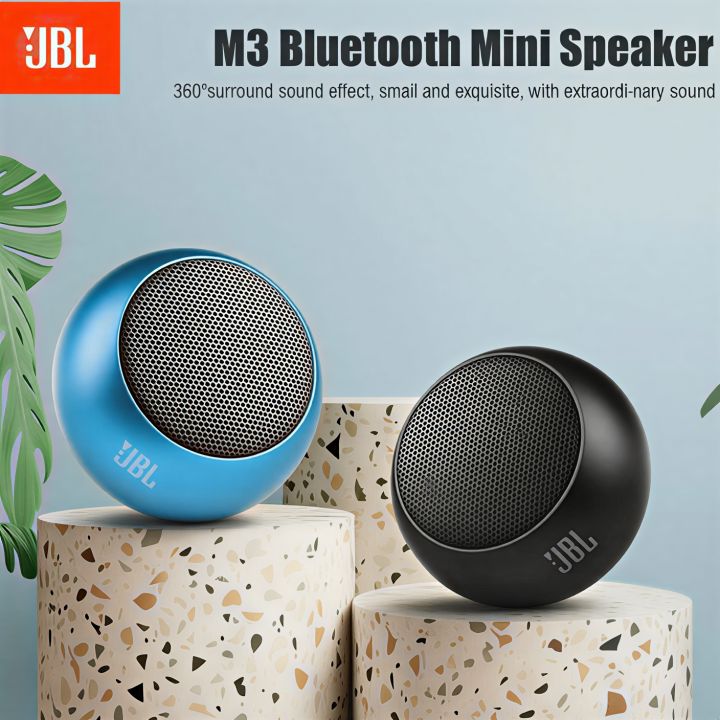M3 Mini Portable Bluetooth Speaker Wireless Rechargeable Metal Body ...