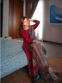Mirha Digital Printed Maxi 2 Pcs | most viral frock printed neck lace work trending for women | Elegant Women’s Maxi Dress for Stylish Casual & Party Wear. 