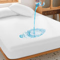 Waterproof Mattress Fitted Cover - 100% Waterproof and Dust Proof. 