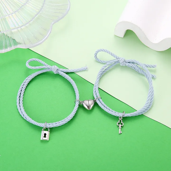 Lock%20and%20key%20braclet-Magnet%20bracelet%20for%20couple-%20rope%20heart%20braclet%20for%20friends,%20gift,%20charm%20accessories%20-%20Image%203