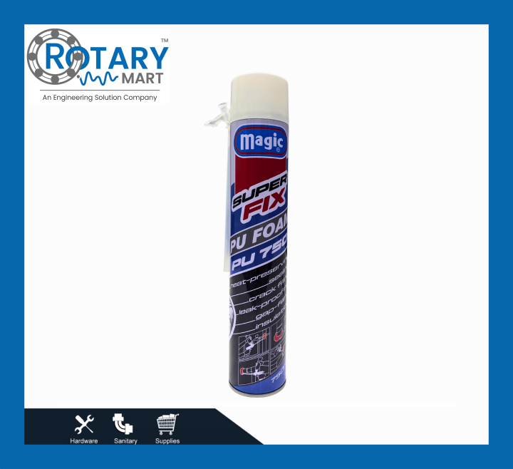 PU FOAM-Crack Filler SPRAY 750 ML