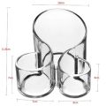 Acrylic Makeup Organizer Stand and Brush Holder | Lipstick Organizer | S Holder. 