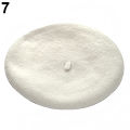 OIMG Women Wool Felt Warm French Beret Hat Beanie Pure Color Sweet Mini Cap. 