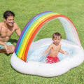 INTEX 57141 Pool Rainbow Cloud Baby Pool 142 x 119 x 84 cm. 