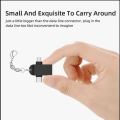 2 In 1 OTG 2in1 OTG Type C Micro USB 3.0 OTG Adapter Connector Converter for Samsung Xiaomi Android Phone Tablet U Disk Card Reader USBC with Key Chain.. 