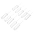 50pcs Mini 4ml Plastic Squeeze Transfer Pipettes Dropper Disposable Pipettes For Strawberry Cupcake Ice Cream Lingxue. 