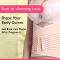 SHOPBOP Multicolor Belly Belt Waist Shaper 3 in 1 Postpartum Recovery Body Shaper (Slimming Maternity Belly Shaper) For Women. 