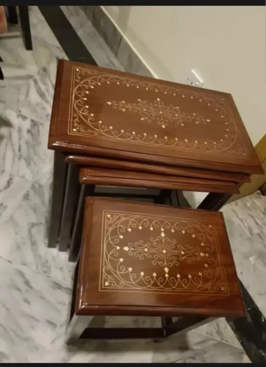 Wooden%20Nesting%20Tables%20Chinioti%20Solid%20Sheesham%20Wood%20Nesting%20Tables%20Set%20of%204%20(Coffee%20table%20Serving%20table%20,%20Furniture%20Wooden%20)%20-%20Strait%20D13-Light%20Brown%20-%20Image%206