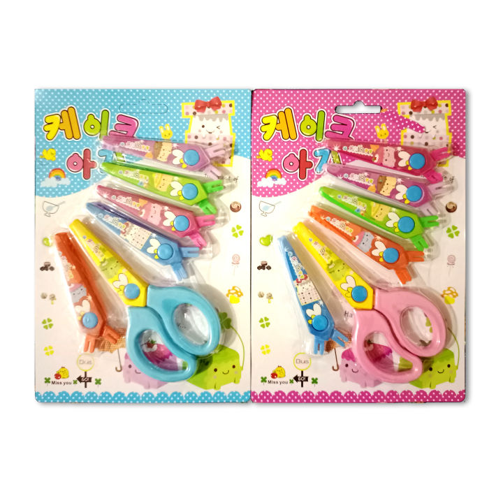 6in1 Craft Set, with Decorative Scissors and Embossing Tool for paper ...