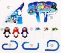 Toy Jolly Penguin Race and slide with Music. 