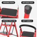 2 Step Folding Ladder Red. 
