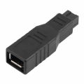 【3C VictoryEagle Store】Mini Computer Accessory 400 800 Stable Transmission 9 To 6 Pin Firewire Converter Replacement Adapter External. 