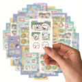 16PCS Chikawa Cartoon Characters Cute Theme Stickers Decorated Laptop Phone Case Water Bottle Classic Toy Stationery DIY Decal. 