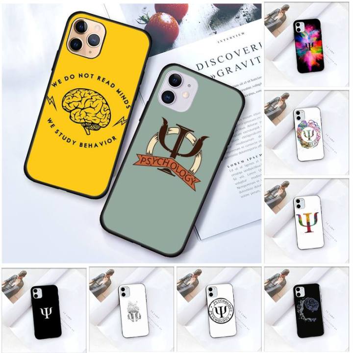 Psychologist Profession Psychology Phone Case For iPhone 12 Mini 11 Pro XS Max X XR 7 8 Plus