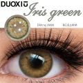 ZEBF--DUOXIU 1 Pair Contact Lens with Colorful Degree Brown Lens Eyes Colored Graduated Pupils Circle Lenses Beauty Lenses Natural New. 