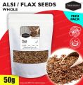 Masalaywala - 13. Flax Seeds / Alsi - 50g. 