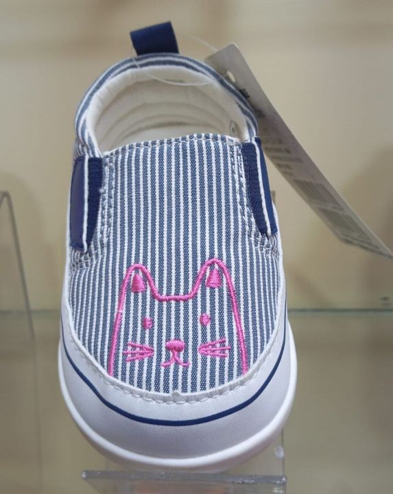 Navy%20Blue%20Striped%20Canvas%20Baby%20Slip-On%20Shoes%20%7C%20Soft%20Sole%20Infant%20Sneakers%20with%20Cute%20Pink%20Bunny%20Design%20-%20Image%203