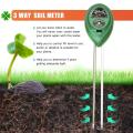 Soil Moisture Meter - 3 in 1 Soil Test Kit Gardening Tools for PH, Light & Moisture, Plant Tester for Home, Farm, Lawn, Indoor & Outdoor (No Battery Needed). 