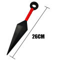 Anime Naruto Doll Figures Kunai 26cm Uzumaki Kakashi Throwing Prop Cosplay Accessories Collection Childern Toys Gifts. 