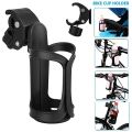 Bike Cup Holder Stroller Bottle Holders Universal 360 Degrees Rotation Antislip Cup Drink Holder for Baby Stroller Pushchair Bicycle Wheelchair Walker Motorcycle - Black. 