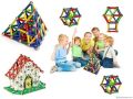 Magnastix Magnet Toy 157 PCS building set magnetic blocks and building. 