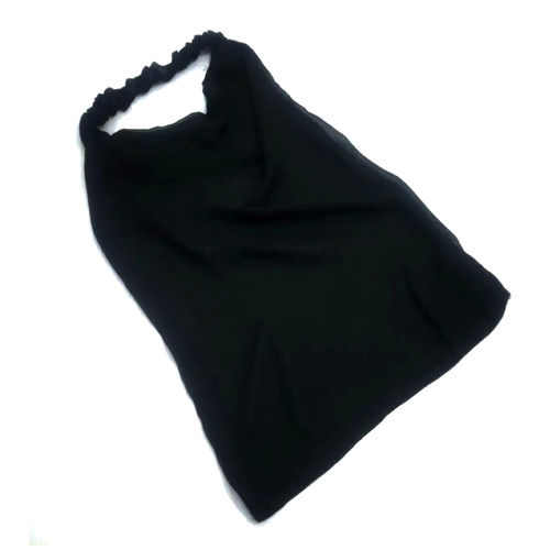 Double Layer Half Niqab Patti for Girls - Modest Wear for Abaya & Hijab