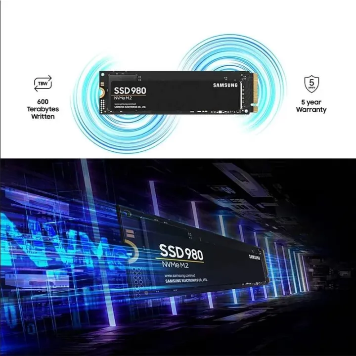 SAMSUNG%20SSD%20980%20NVMe%20M.2%20250GB%20500GB%201TB%20Internal%20Solid%20State%20Drive%20Hard%20Disk%20M2%202280%20TLC%20PCIe%20Gen%203.0%20x%204,%20NVMe%201.4%20-%20Image%204