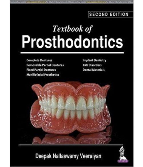 Textbook Of Prosthodontics By Deepak Nallaswamy Veeraiyan