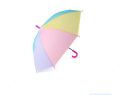 children's multi colours rainbow umbrella wind proof umbrella rain umbrella. 