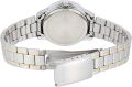 CASIO GOLDEN DIAL WITH DATE & GOLDEN & SILVER BRACELET WOMEN'S WATCH - LTP-V004SG-9AUDF. 