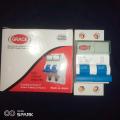 Double Pole Circuit Breaker 63A. 