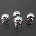 Skull Valve Caps ABS Car Wheel Plugs For Alloy Wheels Tire Valve Cap Auto Valve Cover Nipple Caps For Cars Motorcycles Bikes Natuo. 