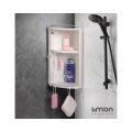 Limon Bathroom Corner Cabinet Washroom Storage Organizer Rack Kitchen Multipurpose Cupboard. 