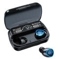 M10 Air buds Wireless Bluetooth EarBuds Stereo Earphones with Power bank Bluetooth Ear phone Ear Buds Airdots Premium Quality For All Smart Phones. 