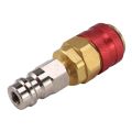 High and Low Side Expansion Adapter R134A Freon Quick Connector Adapter Automotive Air Conditioning Accessories for Ford for Bmw. 