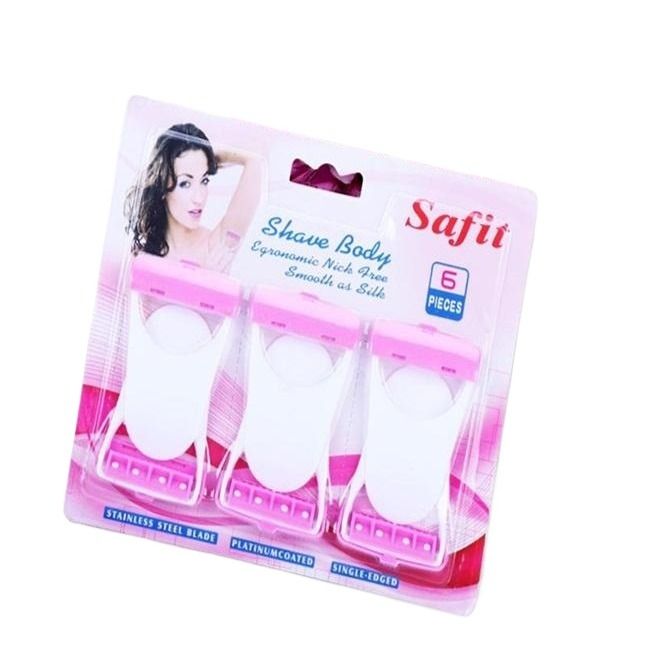 Sofit Razor for Women Hair remover Pack of 6 Women Safety Razor