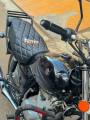 Bike Suzuki Gs150 Foam Padded Leather 7D Cross Stitched Seat Cover for long tour comfort & 12mm foam. 