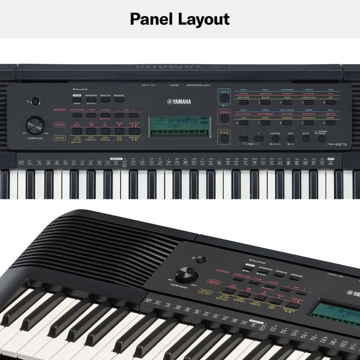 Yamaha%20Music%20Portable%20Keyboard%20Beginner%20Level%2061%20Keys%20PSR%20E273%20-%20Image%206