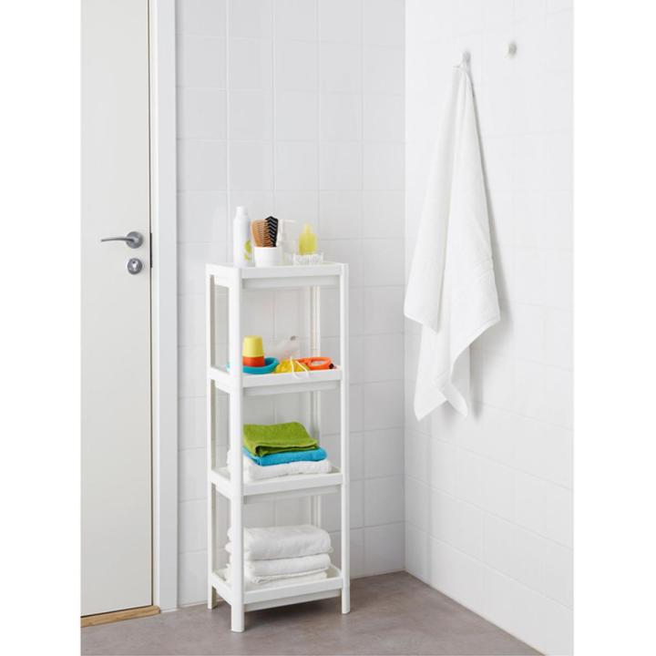 IKEA VESKEN Shelf Unit - White - Black