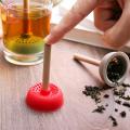 Creative Toilet Pump Tea Infuser Quirky Durable Toilet Pump Shaped Tea Infuser with Handle Perfect for Home Kitchen Reusable Silicone Strainer Food-grade Silicone Tea Infuser. 
