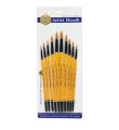 KEEP SMILING ROUND BRUSH SET 10PCS A6095R. 